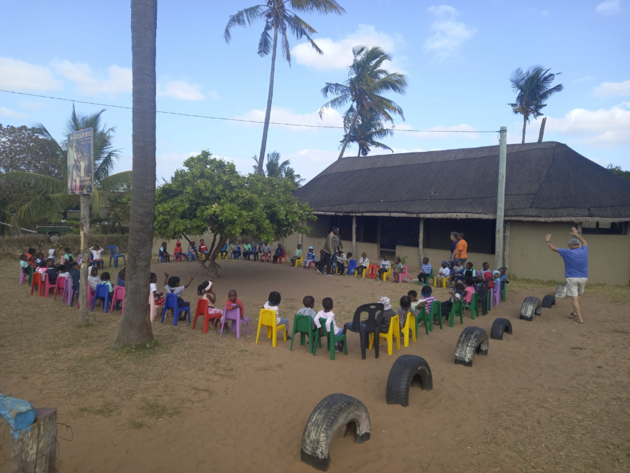 Escuela en Mozambique